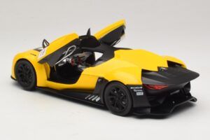 Citroen GT Žlutý & Černý Norev 1:18 181609 Kov – obrázek 5 z 8