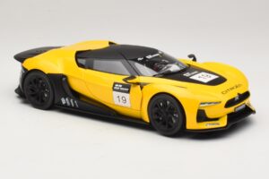 Citroen GT Žlutý & Černý Norev 1:18 181609 Kov – obrázek 6 z 8
