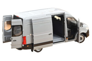 Mercedes Sprinter Šedý Norev 1:18 183042 Kov – obrázek 2 z 6