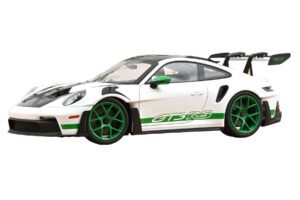 Porsche 911 992 GT3 RS Tribute to Carrera RS Bílý Python Green Norev 1:12 Porsche 911 992 GT3 RS Tribute to Carrera RS Bílý Python Green Norev 1:12 127535 Kov