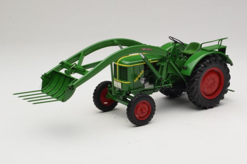 Deutz F2L 514 Traktor Čelní Nakladač Zelený Minichamps 1:18 Deutz F2L 514 Traktor Čelní Nakladač Zelený Minichamps 1:18 109144071 Kov