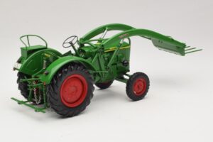 Deutz F2L 514 Traktor Čelní Nakladač Zelený Minichamps 1:18 109144071 Kov – obrázek 2 z 6