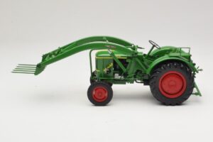 Deutz F2L 514 Traktor Čelní Nakladač Zelený Minichamps 1:18 109144071 Kov – obrázek 3 z 6