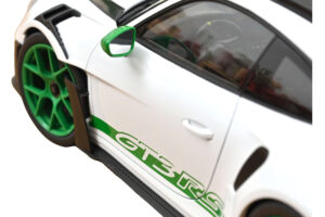 Porsche 911 992 GT3 RS Tribute to Carrera RS Bílý Python Green Norev 1:12 127535 Kov – obrázek 4 z 4