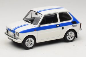 Fiat 126 Castrol Livery Bílý Modrý MCG 1:18 MCG18666 Kov