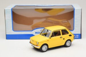 Fiat 126 Žlutý MCG 1:18 MCG18667 Kov – obrázek 2 z 6