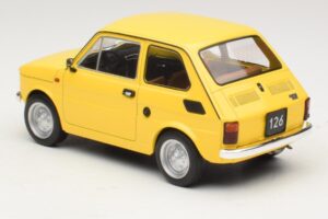 Fiat 126 Žlutý MCG 1:18 MCG18667 Kov – obrázek 4 z 6