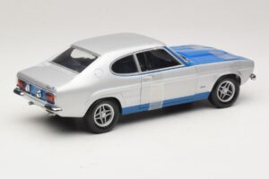 Ford Capri RS2600 Mk1 Silver Blue Minichamps 1:18 150089072 Kov – obrázek 2 z 6