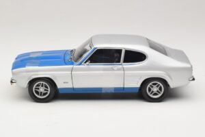 Ford Capri RS2600 Mk1 Silver Blue Minichamps 1:18 150089072 Kov – obrázek 3 z 6