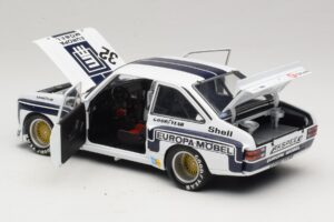 Ford Escort RS1800 #32 K. Ludwig Nurburgring Winner 1976 Minichamps 1:18 100768432-R1 Kov – obrázek 5 z 8
