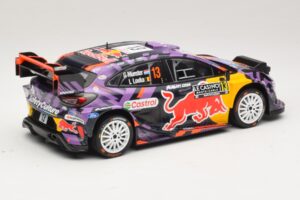Ford Puma Rally1 #13 G. Munster / L. Louka Rally Monte Carlo 2025 IXO 1:18 18RMC231B Kov – obrázek 2 z 6