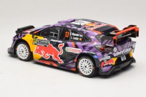 Ford Puma Rally1 #13 G. Munster / L. Louka Rally Monte Carlo 2025 IXO 1:18 18RMC231B Kov – obrázek 5 z 6