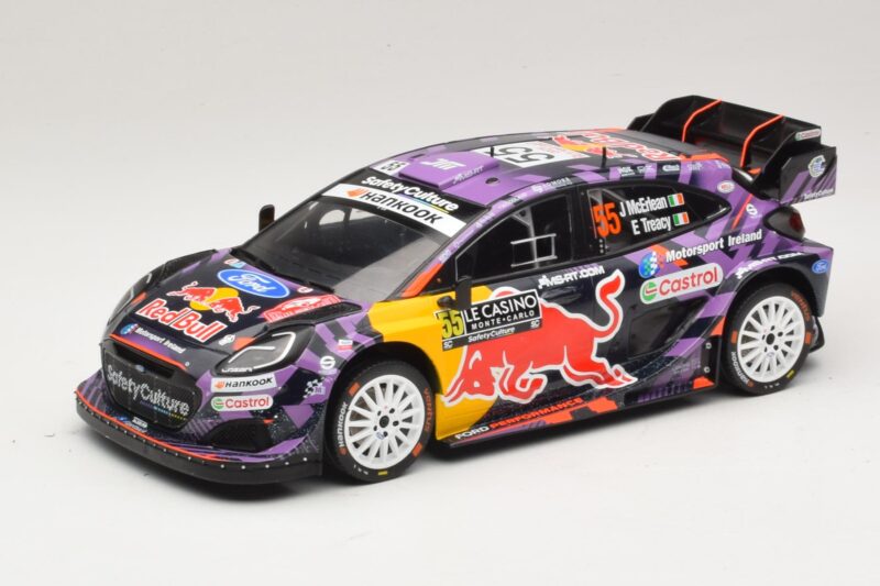 Ford Puma Rally1 #55 J. McErlean / E. Treacy Rally Monte Carlo 2025 IXO 1:18 Ford Puma Rally1 #55 J. McErlean / E. Treacy Rally Monte Carlo 2025 IXO 1:18 18RMC231A Kov