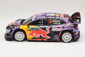 Ford Puma Rally1 #55 J. McErlean / E. Treacy Rally Monte Carlo 2025 IXO 1:18 18RMC231A Kov – obrázek 3 z 6