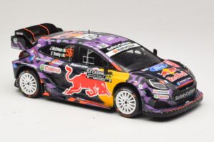 Ford Puma Rally1 #55 J. McErlean / E. Treacy Rally Monte Carlo 2025 IXO 1:18 18RMC231A Kov – obrázek 4 z 6