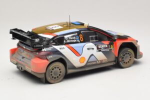 Hyundai i20 N Rally1 #8 O. Tanak / M. Jarveoja Safari Rally Kenya 2025 IXO 1:18 18RMC247A Kov – obrázek 2 z 6