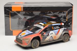 Hyundai i20 N Rally1 #8 O. Tanak / M. Jarveoja Safari Rally Kenya 2025 IXO 1:18 18RMC247A Kov – obrázek 6 z 6
