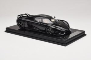 Koenigsegg Regera Černý Karbonový Balíček Béžový Interiér FrontiArt 1:18 REMC042 Pryskyřice – obrázek 4 z 7