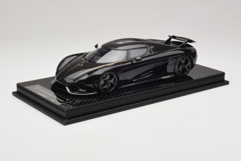 Koenigsegg Regera Černý Karbonový Balíček FrontiArt 1:18 F079-179 Pryskyřice