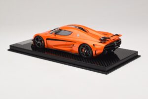Koenigsegg Regera Oranžový Karbonový Balíček FrontiArt 1:18 F071-153 Pryskyřice – obrázek 5 z 7