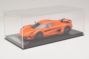 Koenigsegg Regera Oranžový Karbonový Balíček FrontiArt 1:18 F071-153 Pryskyřice – obrázek 6 z 7