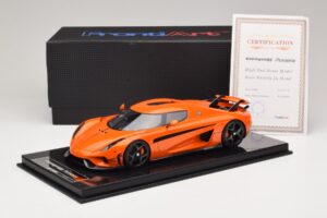 Koenigsegg Regera Oranžový Karbonový Balíček FrontiArt 1:18 F071-153 Pryskyřice – obrázek 7 z 7