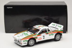 Lancia 037 #2 A. Bettega / M. Perissinot Rally San Marino 1984 Kyosho 1:18 08306F Kov – obrázek 8 z 8