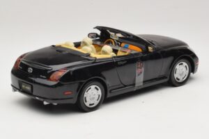 Lexus SC430 Kabriolet Černý Motormax 1:18 73119 Kov – obrázek 2 z 6