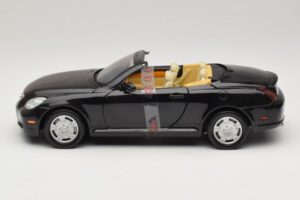 Lexus SC430 Kabriolet Černý Motormax 1:18 73119 Kov – obrázek 3 z 6