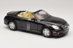 Lexus SC430 Kabriolet Černý Motormax 1:18 73119 Kov – obrázek 4 z 6