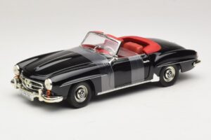 Mercedes 190 SL W121 Roadster Černý ERTL 1:18 7464 Kov