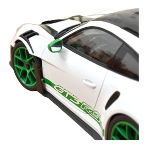 Porsche 911 992 GT3 RS Tribute to Carrera RS Bílý Python Green Norev 1:12 127535 Kov – obrázek 4 z 4