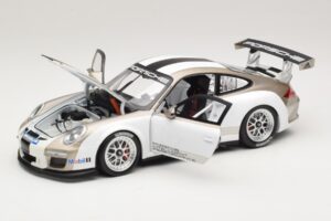Porsche 911 997 GT3 Cup Bílý S Pruhy 2008 Minichamps 1:18 WAP0210130C Kov – obrázek 2 z 8