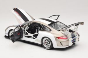 Porsche 911 997 GT3 Cup Bílý S Pruhy 2008 Minichamps 1:18 WAP0210130C Kov – obrázek 5 z 8