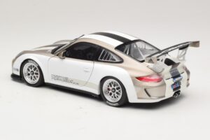Porsche 911 997 GT3 Cup Bílý S Pruhy 2008 Minichamps 1:18 WAP0210130C Kov – obrázek 7 z 8