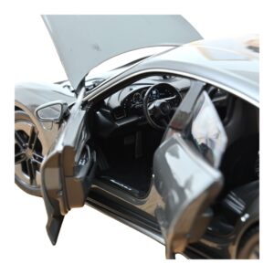 Porsche Taycan Turbo S Slate Grey Neo Norev 1:18 187654 Kov – obrázek 4 z 5
