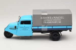 Tempo Hanseat Pickup Kühne & Nagel Frankfurt Minichamps 1:18 180099022 Kov – obrázek 3 z 6