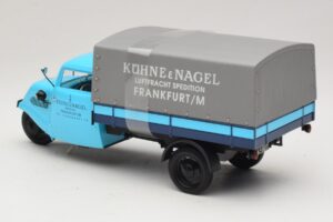 Tempo Hanseat Pickup Kühne & Nagel Frankfurt Minichamps 1:18 180099022 Kov – obrázek 5 z 6