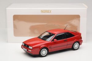 Volkswagen Corrado G60 Tornado Red Limitovaná Edice Norev 1:18 188661 Kov – obrázek 8 z 8
