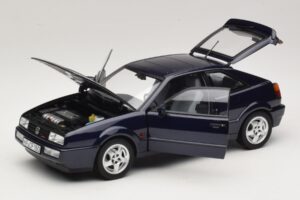Volkswagen Corrado VR6 Aqua Blue Metallic Limitovaná Edice Norev 1:18 188660 Kov – obrázek 2 z 8