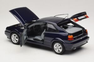 Volkswagen Corrado VR6 Aqua Blue Metallic Limitovaná Edice Norev 1:18 188660 Kov – obrázek 5 z 8