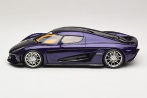 Koenigsegg Regera Fialový GT Spirit 1:18 GT973 Pryskyřice – obrázek 3 z 6