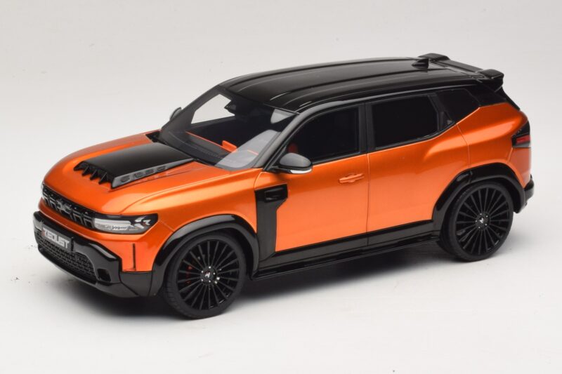 Dacia Duster Mk3 Redust Sport 4x2 Hybrid Metallic Orange Otto 1:18 OT1316 Pryskyřice