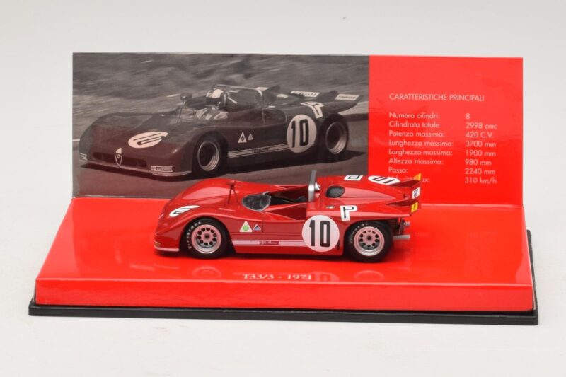 Alfa Romeo T33/3 #10 R. Stommelen / N. Galli ADAC 1000km Nurburgring 1971 Minichamps 1:43 436711210 Kov