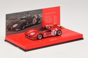 Alfa Romeo T33/3 #10 R. Stommelen / N. Galli ADAC 1000km Nurburgring 1971 Minichamps 1:43 436711210 Kov – obrázek 2 z 5