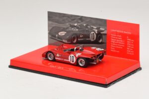 Alfa Romeo T33/3 #10 R. Stommelen / N. Galli ADAC 1000km Nurburgring 1971 Minichamps 1:43 436711210 Kov – obrázek 3 z 5