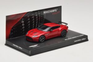 Aston Martin V12 Zagato Červený Minichamps 1:43 437137220 Kov – obrázek 2 z 5