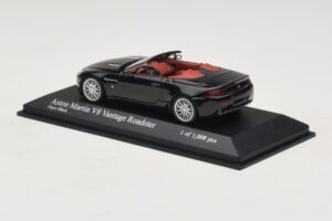 Aston Martin V8 Vantage Roadster Černý Metalický Minichamps 1:43 400137431 Kov – obrázek 3 z 4
