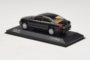 Audi A6 C5 Černý Minichamps 1:43 430010200 Kov – obrázek 3 z 4
