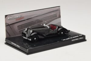 Audi Front 225 Roadster Černý Minichamps 1:43 437019131 Kov – obrázek 2 z 5